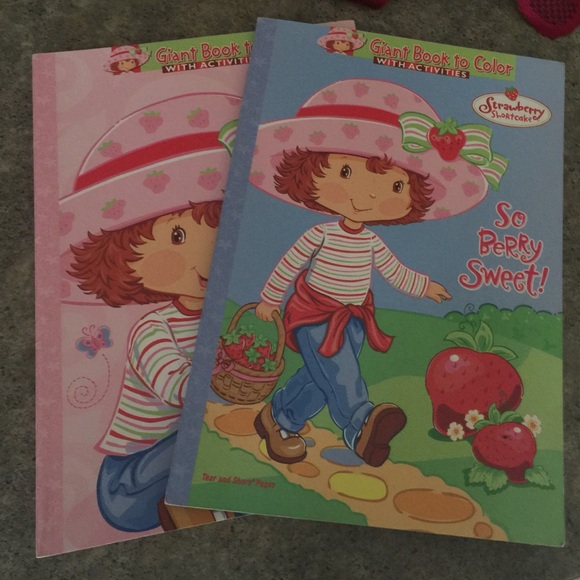 Accessories Strawberry Shortcake Coloring Books Poshmark Accessories Strawberry Shortcake Coloring Books Poshmark
